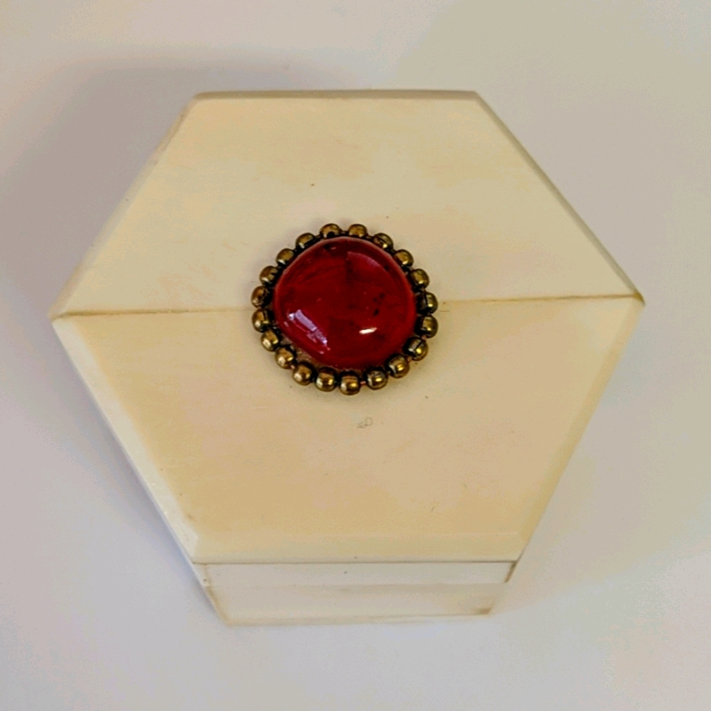 Small  Wooden Case with crystal detail